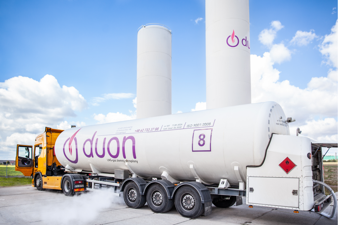 LNG_cysterna_duon - gazociąg gazociąg